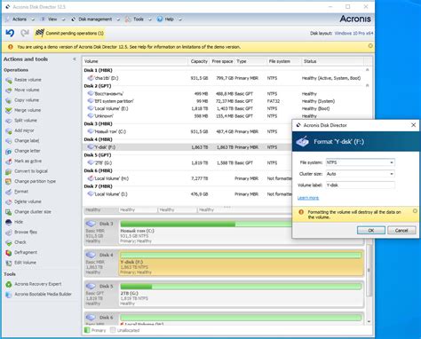 Acronis Disk Director 12.5 Trial Version Free
